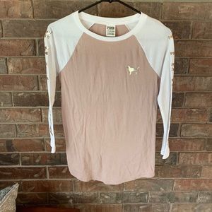 Victoria’s Secret PINK 3/4 Sleeve Top Size XS